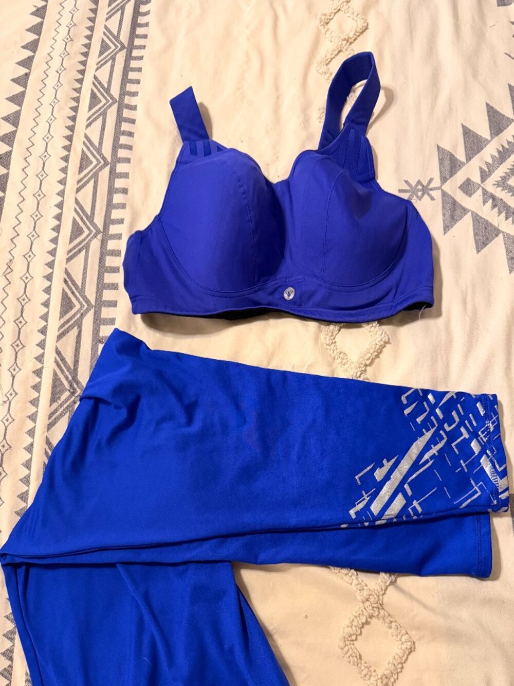 Lane Bryant Livi Active Sports Bra and leggings